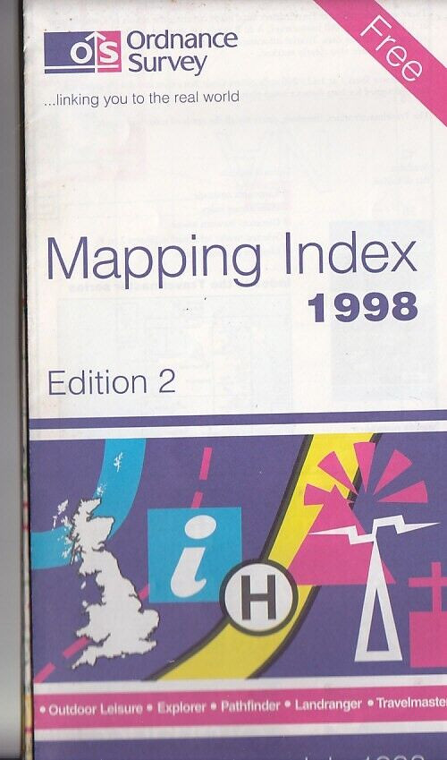 Ordnance Survey Mapping Index July 1998 Edition 2