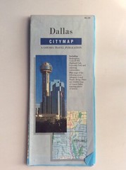 Vintage Gousha Travel Publication – Citymap Dallas – 1993 Edition