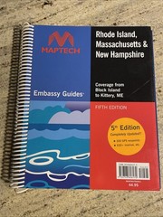 MAPTECH Embassy Guides: Rhode Island, Massachusetts & New Hampshire 5th Edition