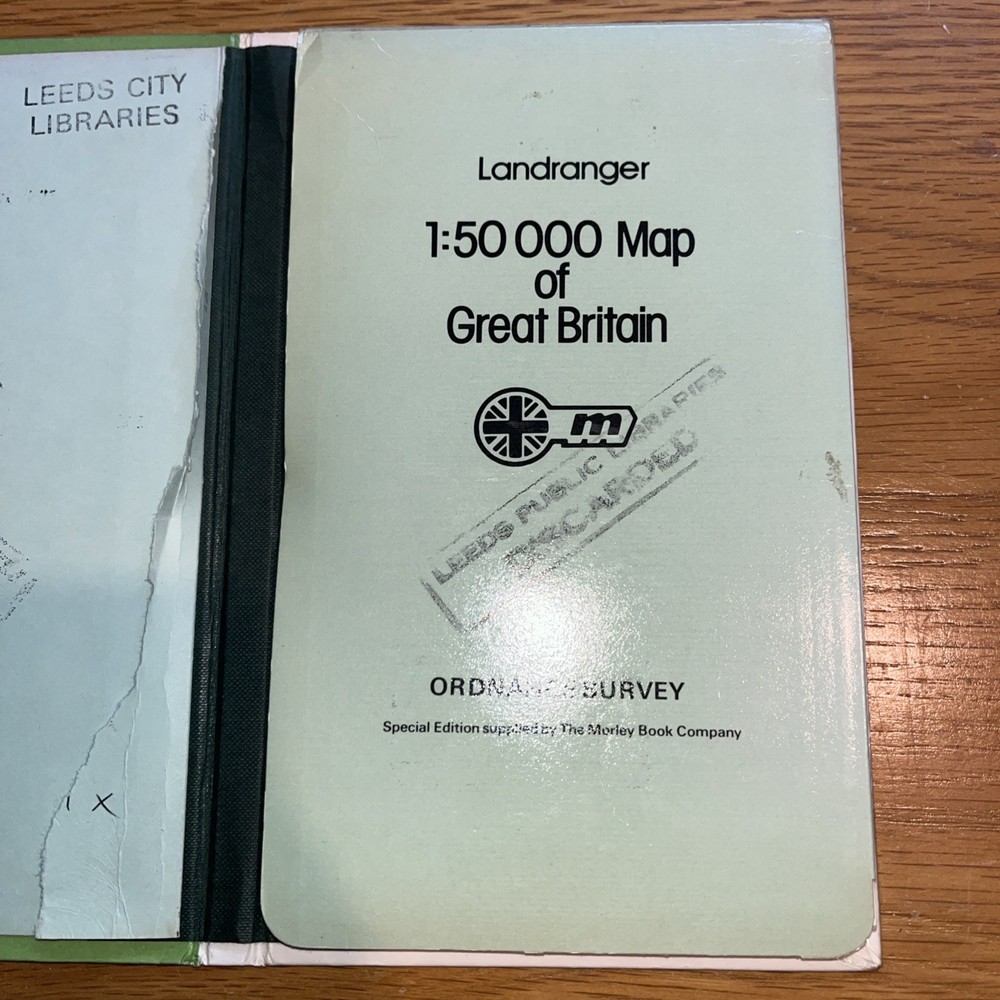 Vintage Ordnance Survey Landranger St Andrews Kirkcaldy 1987 Map 59