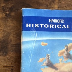 Hammond Historical Atlas 1960 Europe History Maps Full Color Soft Cover