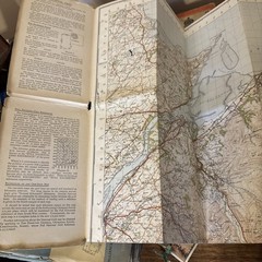 8 Very Rare Vintage Ordnance Survey Contoured Road Map #Maps Knowledge-4