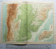 1922 The Times Plate 101 Argentina, Chile, &c