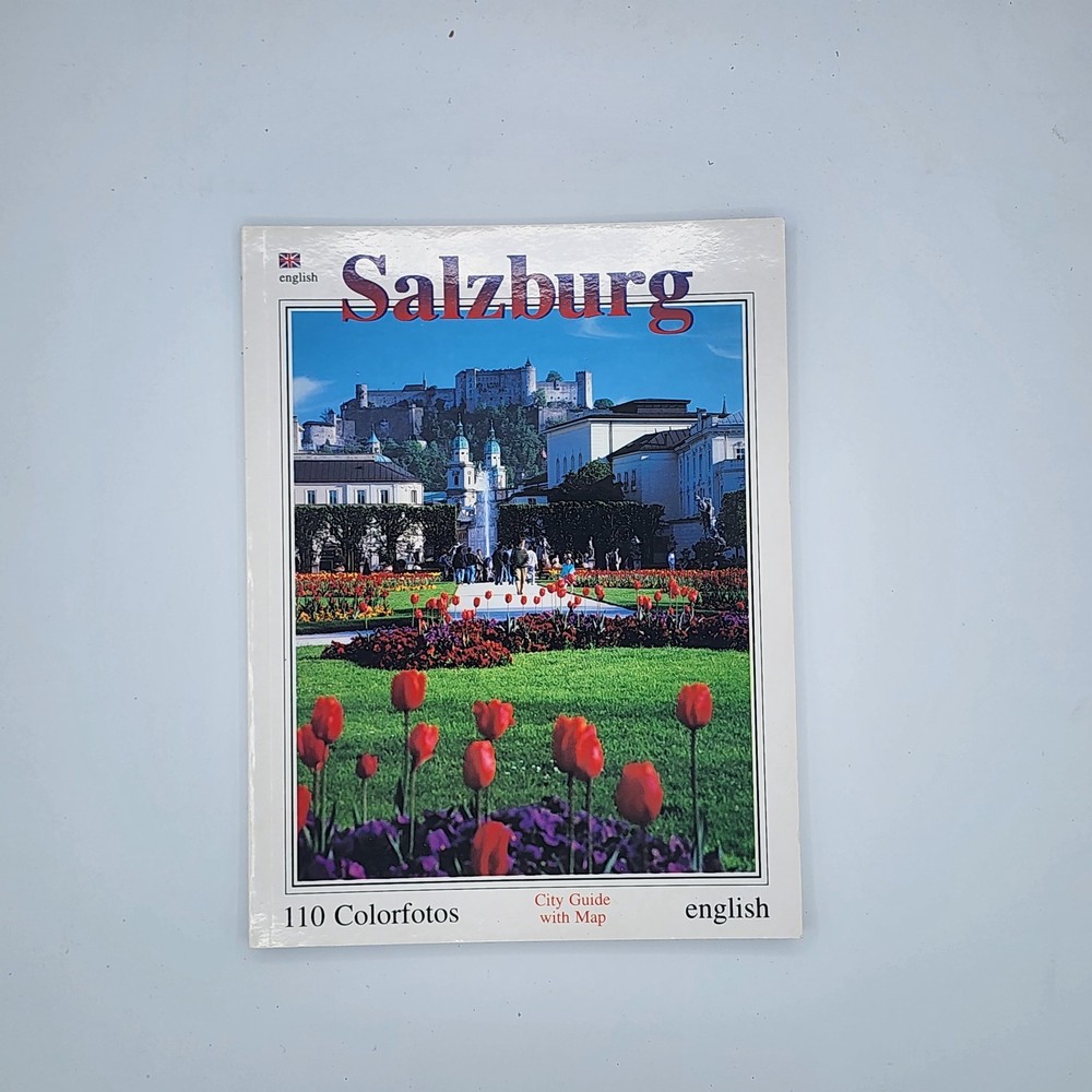 Salzberg City Guide with Map English Date Unkown Freytag and Burnt VG