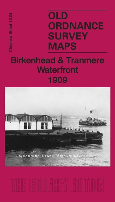 Birkenhead & Tranmere Waterfront 1909 Cheshire Sheet 13.04 by Kay Parrott