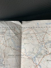 Ordnance Survey Map Upavon First Series 1:25000 SU 15