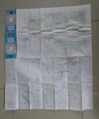 France IGN Map Serie Bleue 3043 O St Martin de Crau 1:25000 Folding map 1989