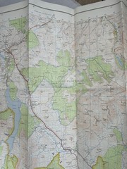 Vintage Ordnance Survey Map Sheet 77 New Galloway & Glen Trool First Series