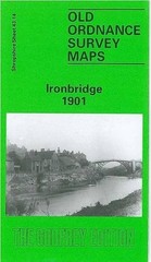 Ironbridge 1901: Shropshire Sheet 43.14 … by Trinder, Barrie Sheet map, folded