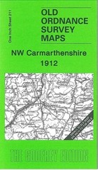 NW Carmarthenshire 1912 One Inch Sheet 211 by Derrick Pratt