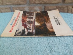 VINTAGE Rand Mcnally 1983 Midsize Road Atlas & TRAVEL GUIDE Paperback 87 PAGES.