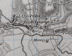 Timeline Historical map (1809-1811) Taunton & Lyme Regis. OS Landranger 193