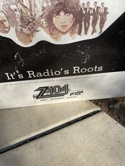 RARE Drake Chenault ‘78 History Of Rock N Roll Promo Poster WZEE Z-104 Madison