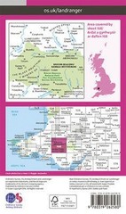 OS Landranger Map 160 Brecon Beacons Bannau Brycheiniog Ordnance Survey