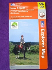 OL22 New Forest OS Explorer Map Ordnance Survey