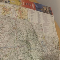 Vintage IGN Map Auvergne France Top 250 Regional Tourist Road Map Travel Guide