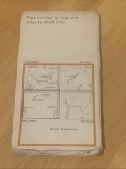 Ordnance Survey The English Lakes South West Sheet Wast Water Coniston Map 1974