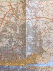 1987 Ordnance Survey Pathfinder Map 1167 ST 67/77 Bristol East (inc Mangotsfield