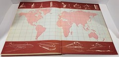 Collier’s WORLD ATLAS and Gazetteer 1955 – Coffee Table Reference Book