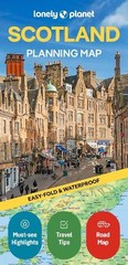 Lonely Planet Lonely Planet Scotland Planning Map (Map) Map
