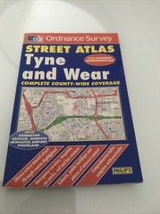 Ordinance Survey 1996 Street Atlas – Tyne And Wear