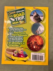 National Geographic Ultimate Kids U.S. Road Trip Atlas Paperback English