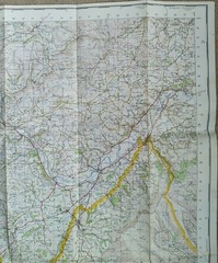 Ordnance Survey One-Inch Map, Sheet 141: Brecon (1967).