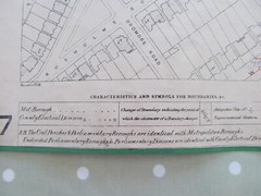 VINTAGE OS LARGE SCALE MAP LONDON WEST HILL AREA 1 : 1,056 1915 Rev 1938