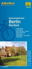 Bikeline Berlin Northeast cycling tour map (Map) Radwanderkarten (UK IMPORT)