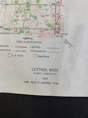 10 MI Geological Survey maps TRAVERSE CITY, EMPIRE, FRANKFORT, MANISTEE, MESICK