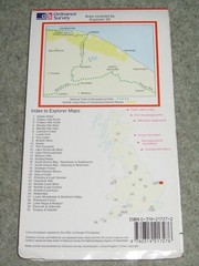 Ordnance Survey Explorer 1:25,000: Sheet 25 / 252 Norfolk Coast East – 1997