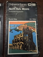 Large Bundle of 15 Ordnance Survey & Other Maps Lake & Peak District Exmoor Etc