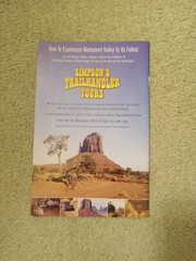 7 Wonders of Navajo..Monument Valley, Antelope Canyon, Map/Guide/Brochure