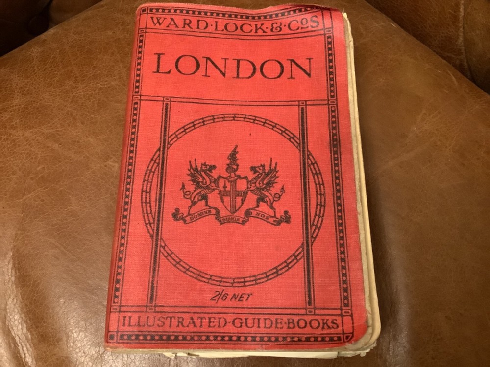 london illustrated guide books with maps 1929