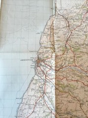 1960 Ordnance Survey One Inch Seventh Series Map 127 Aberystwyth inc Machynlleth