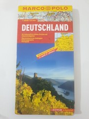 Marco Polo Map Of Germany Deutschland (1:800 000)