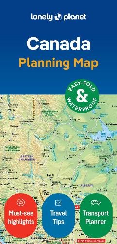 Lonely Planet Canada Planning Map (Map) Map
