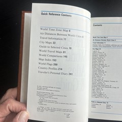 Rand Mcnally, Travelers World, Atlas, And Guide Executive Edition