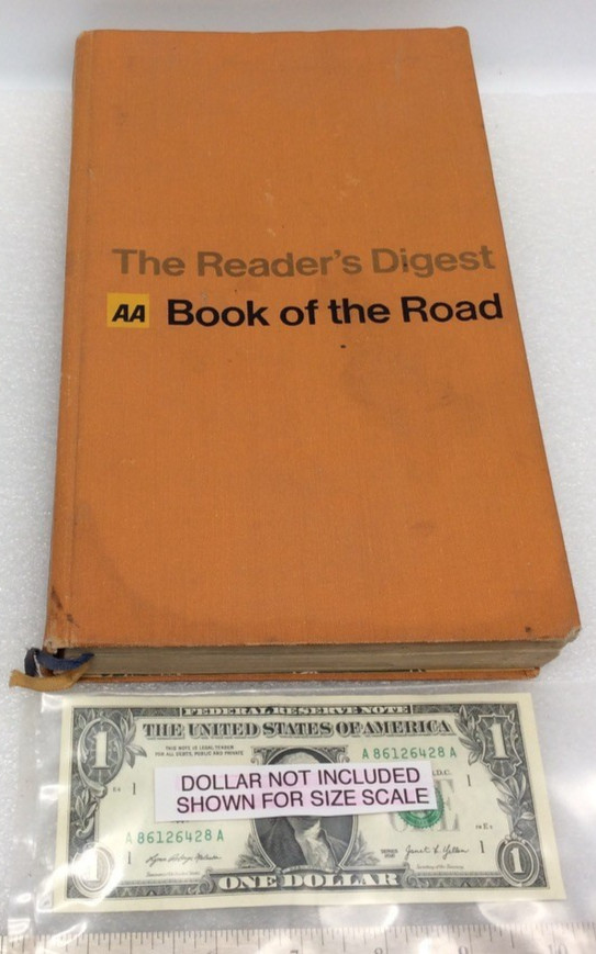 The Reader’s Digest AA Book Of The Road 1972 Great Britain Area