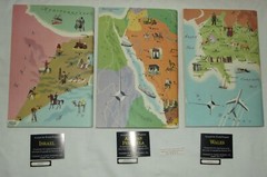 American Geographical Society Around The World Booklets Set 6 w/Stickers 1957-60