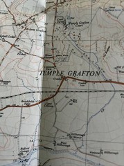 STRATFORD UPON AVON Ordnance Survey 1:25,000 First Series Sheet SP15 1951