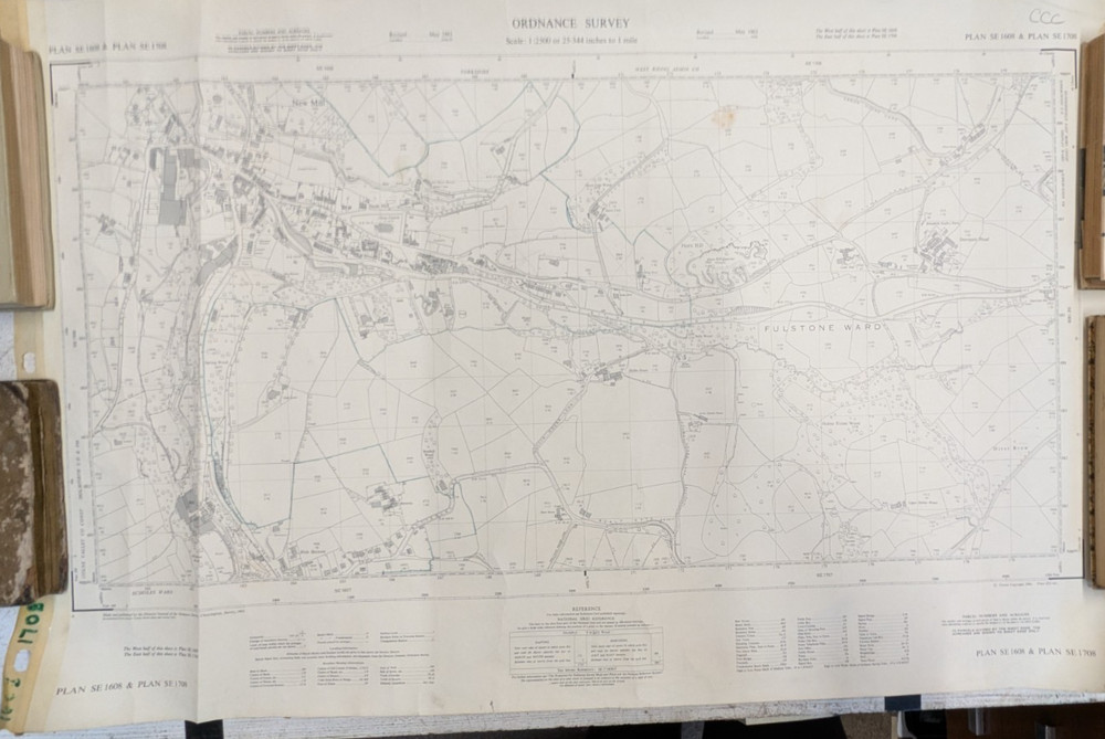 Ordnance Survey Map of Great Britain: West Riding Admin Co.