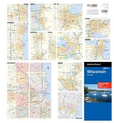 Rand McNally Easy to Fold: Wisconsin State Laminated Map Multicolor