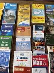Job Lot Vintage road maps France Spain Australia Overseas x 31 Michelin