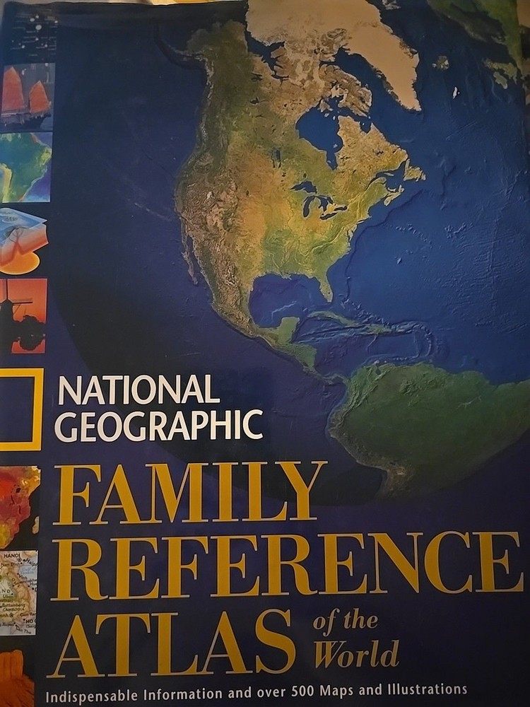 National Geographic Family Reference Atlas of the World by National…