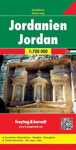 Freytag-Berndt Jordan Road Map 1:700 000 (Map)