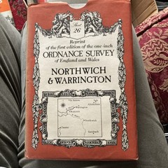 Reprint Of The Ordnance Survey First Edition One Inch Map Sheet 26 Northwich