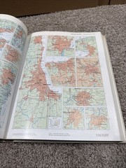 The World Book Atlas Rand McNally 1979 Hardback Vintage 12×9″
