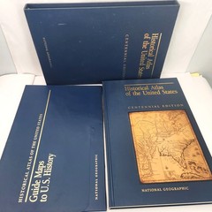 Historical Atlas of The United States Centennial Edition in Slipcase LARGE