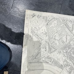 Ordinance Survey 25 Inch To The Mile Large Scale Map 1938. Chiswick. London